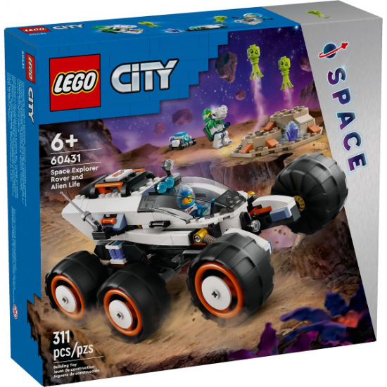 LEGO CITY Space Explorer Rover and Alien Life 2024